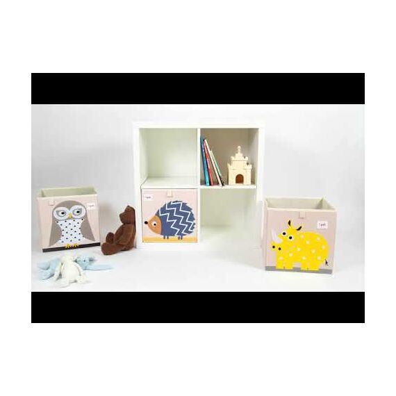 3 Sprouts - Storage Box - Beige Sheep / Baby and Children