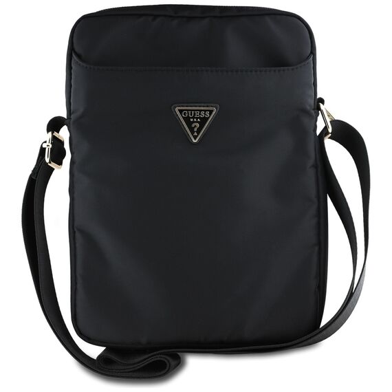 Guess Bag GUTB10NTMLBK 10" black/black Nylon Triangle Logo - Smartphone Accessories - Cables & Accessories - Techbox