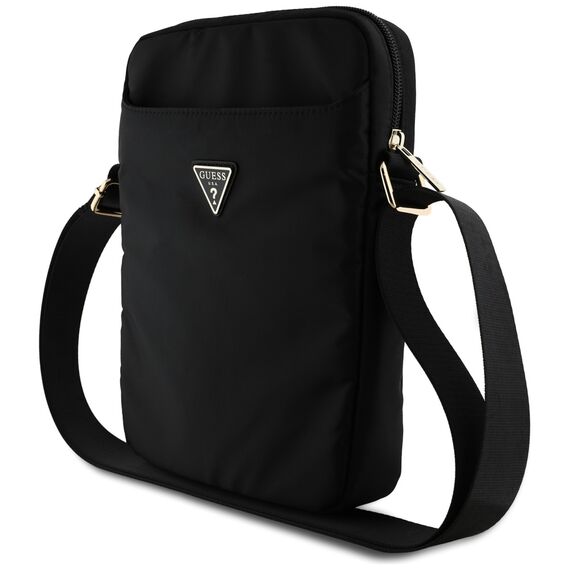 Guess Bag GUTB10NTMLBK 10" black/black Nylon Triangle Logo - Smartphone Accessories - Cables & Accessories - Techbox