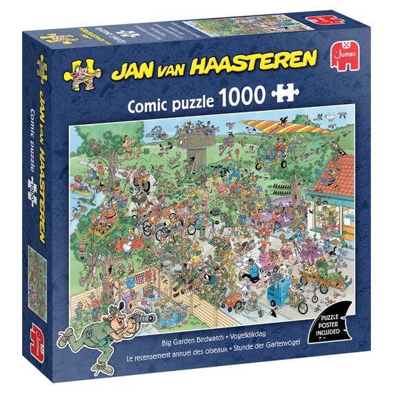 Jan van Haasteren - Big Garden Birdwatch (1000 pieces) (1110100623) / Toys