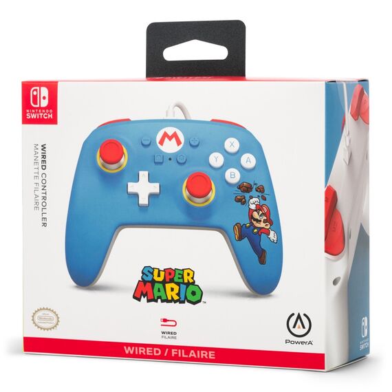 PowerA Wired Controller - Brick Breaker Mario /Nintendo Switch / Nintendo Switch - Nintendo Switch Games - Games - Techbox
