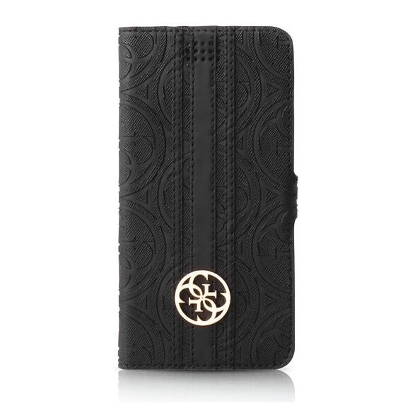 Guess 4G Heritage Book Universal XL case 5.2" - 5.7" - black