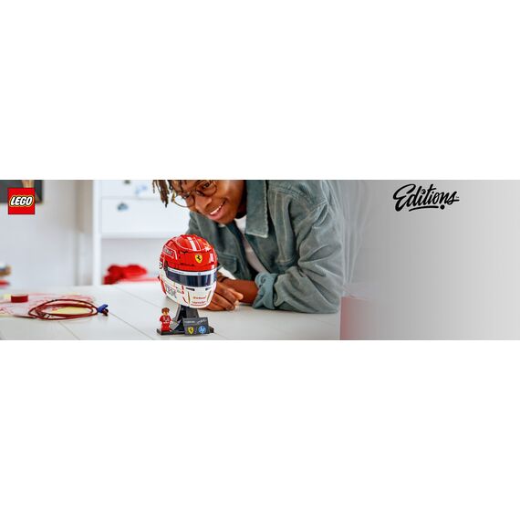LEGO - Editions Formula 1 - Scuderia Ferrari HP Charles Leclerc Helmet (43014) / Toys