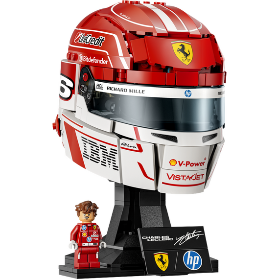 LEGO - Editions Formula 1 - Scuderia Ferrari HP Charles Leclerc Helmet (43014) / Toys