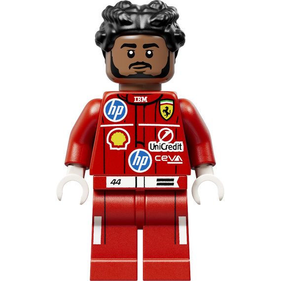 LEGO - Editions Formula 1 - Scuderia Ferrari HP Lewis Hamilton Helmet (43022) / Toys