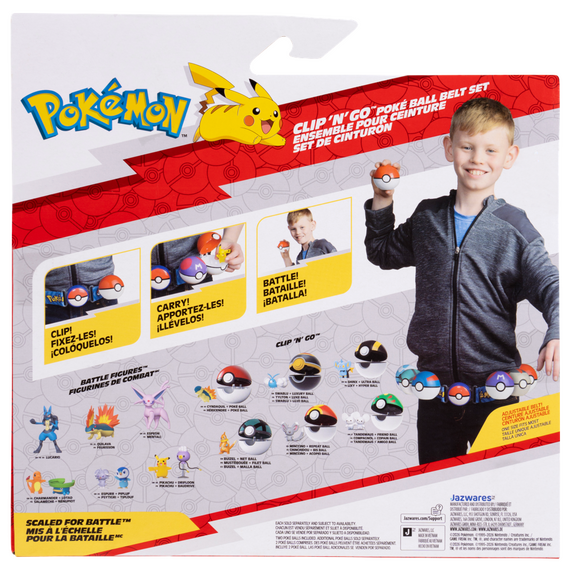 Pokémon - Clip N Go Belt Set Fennekin (PKW4742) / Toys