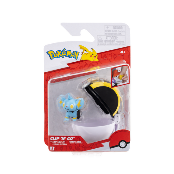 Pokémon - Clip N Go Shinx with Ultra Ball (PKW4607) / Toys