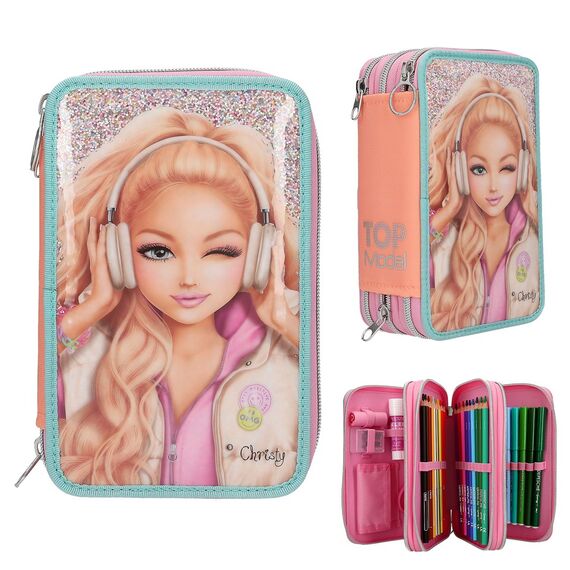 Topmodel - Triple Pencil Case MUSIC (0414100) / Toys