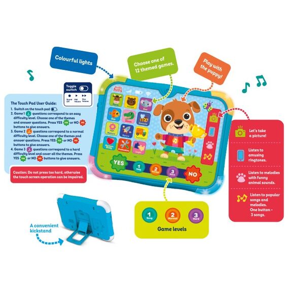 Kids Hits - Touch Pad Smart Puppy (KH02/001) / Toys