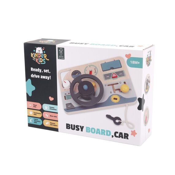 Kinder and Kids - Busy Board, Car (K50552) / Toys