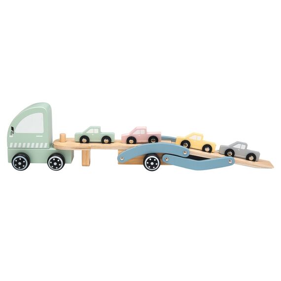 Kinder and Kids - Car Transporter with Cars (4 pcs.) (K50514) / Toys