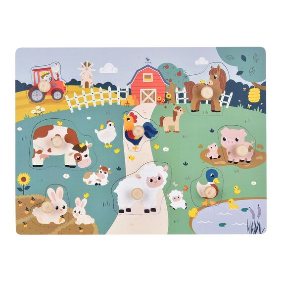 Kinder and Kids - Farm Puzzle (K50558) / Toys