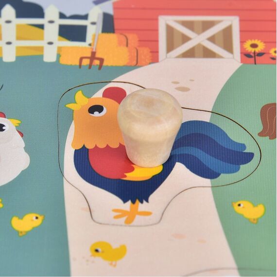 Kinder and Kids - Farm Puzzle (K50558) / Toys