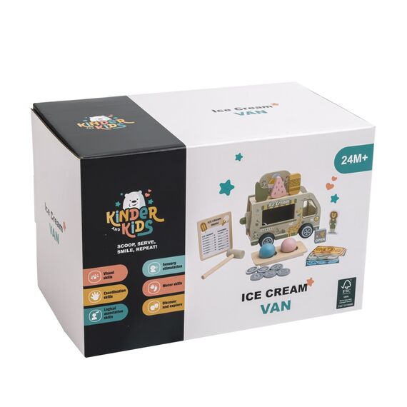 Kinder and Kids - Ice Cream Truck (K50556) / Toys