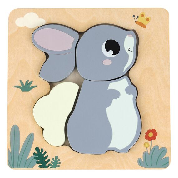 Kinder and Kids - Jigsaw Puzzle, Rabbit (K50573) / Toys