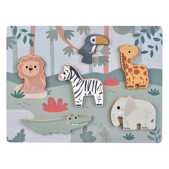 Kinder and Kids - Jungle Puzzle (K50574) / Toys