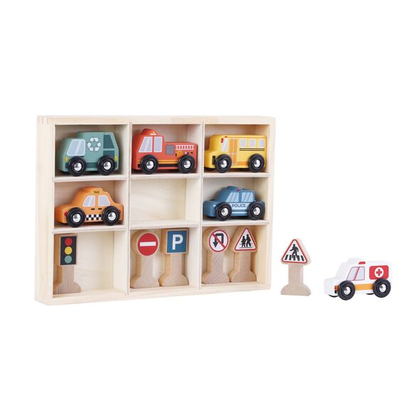 Kinder and Kids - Traffic Box (12 pcs.) K50544 / Toys