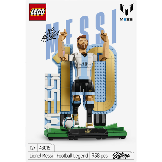 LEGO - Editions Football - Football Legend Lionel Messi (43015) / Toys