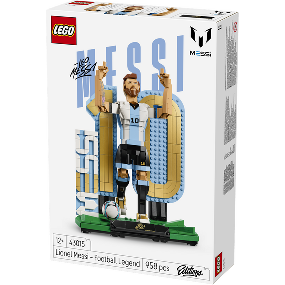 LEGO - Editions Football - Football Legend Lionel Messi (43015) / Toys