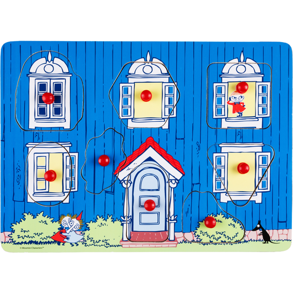 Moomin - Peg Puzzle Moominhouse (35527005) / Toys