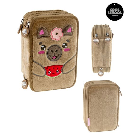 Tinka - Pencil Case Triple Capybara / Toys