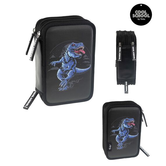 Tinka - Pencil Case Triple T-Rex / Toys