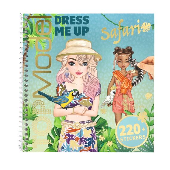 Topmodel - Dress Me Up Stickerbook Safari (0413831) / Toys