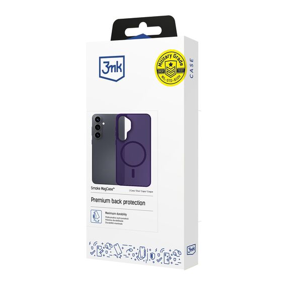 3mk Smoke MagCase for iPhone Air - Purple