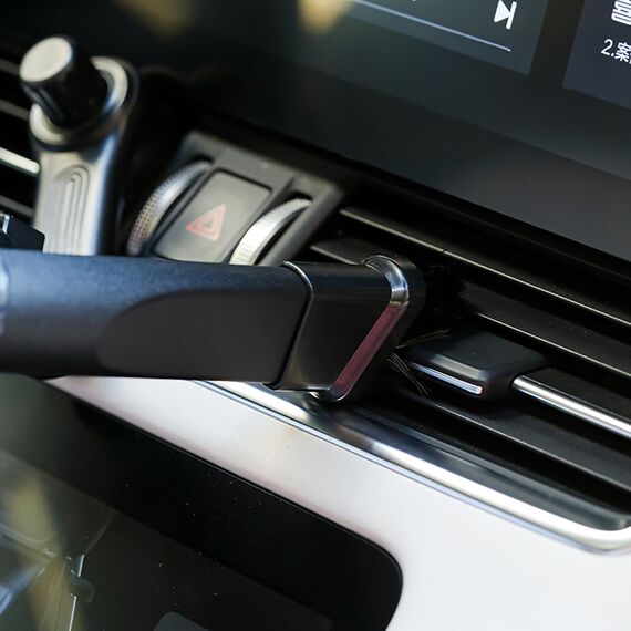 Mini Foldable Handheld Car Vacuum Cleaner with Blower Function - Black | Techbox