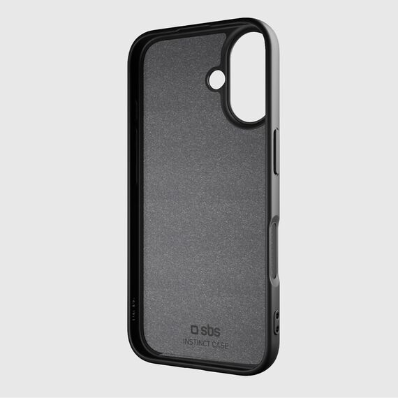 SBS Instinct Case for iPhone 16 Plus - Black | Techbox