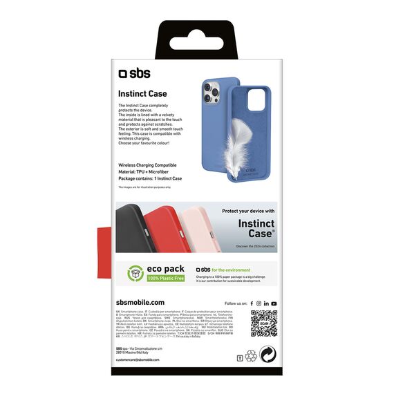 SBS Instinct Case for iPhone 16 Pro Max - Blue | Techbox