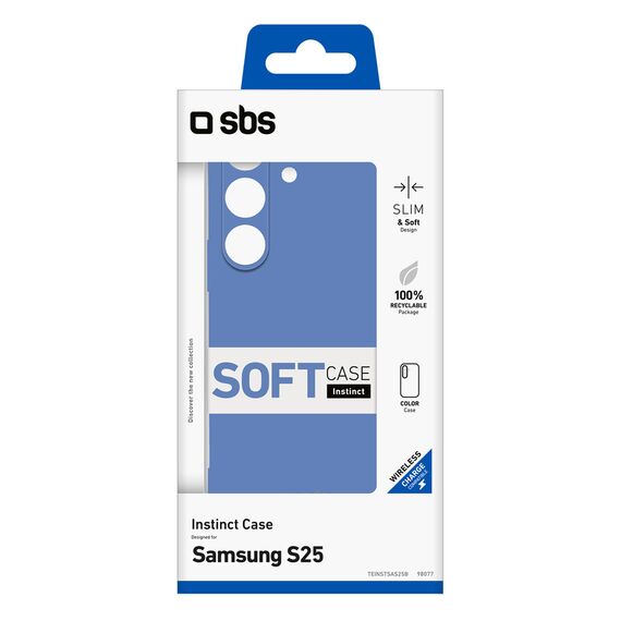 SBS Instinct Case for Samsung Galaxy S25 - Blue | Techbox