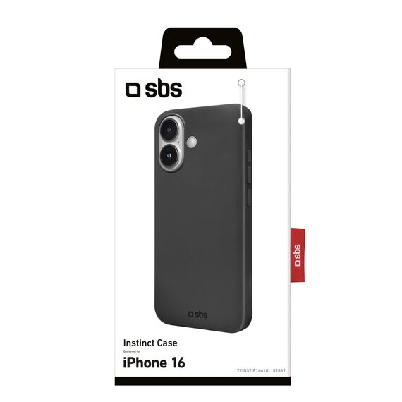 SBS Instinct iPhone 16 Case - Black | Techbox
