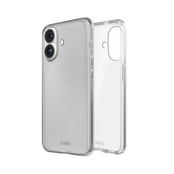 SBS Skinny Cover for iPhone 16 - transparent | Techbox