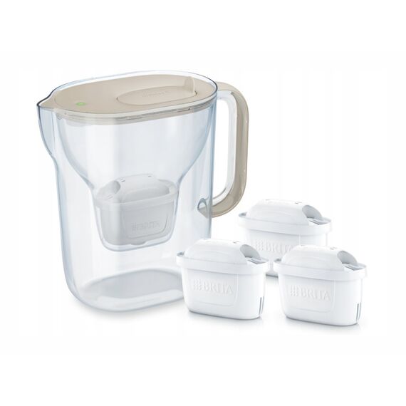 BRITA Style ESSENTIAL XL sand filter jug + 3 x  MX Pro Pure Performance filter | Techbox