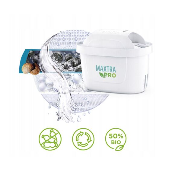 BRITA Style ESSENTIAL XL sand filter jug + 3 x  MX Pro Pure Performance filter | Techbox