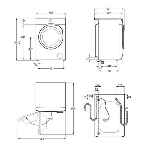 ELECTROLUX WASHING MACHINE EW2F527WP | Techbox