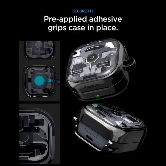 Spigen Ultra Hybrid Zero One Case for Samsung Galaxy Buds 4 / 4 Pro - Black