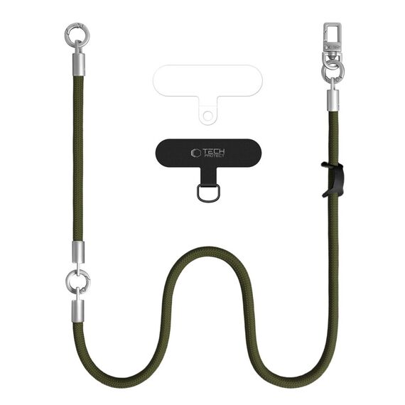 Tech-Protect C10S Rope Phone Lanyard - Green