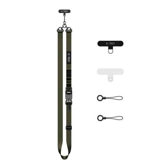 Tech-Protect C9S Rope Crossbody Phone Lanyard - Green