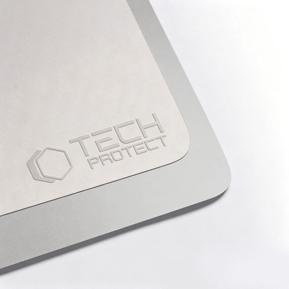 Tech-Protect Polishing Cloth Microfiber Screen Cloth for Laptop 13-14" - Gray