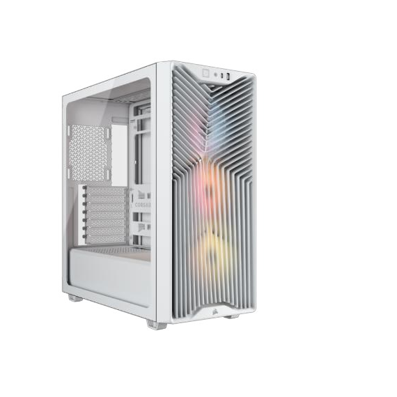Corsair 3200D RS Mid-Tower White Case - Computer Cases - PC Cases & Accessories - Techbox