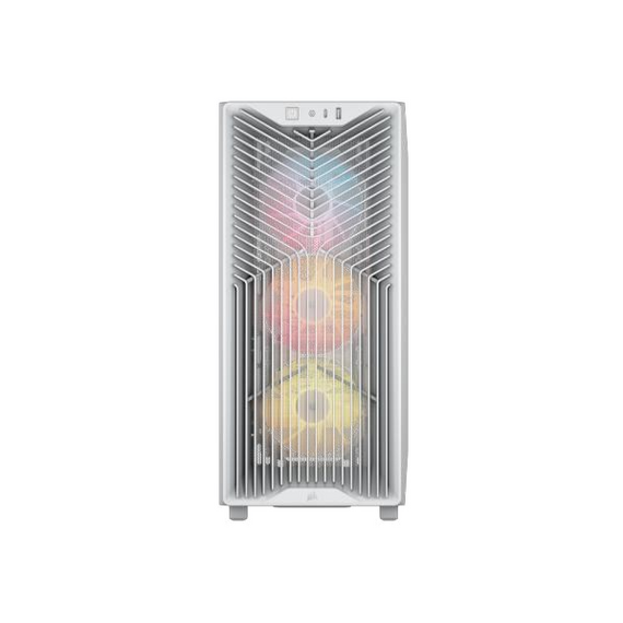 Corsair 3200D RS Mid-Tower White Case - Computer Cases - PC Cases & Accessories - Techbox