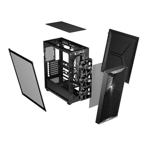 Corsair 3200D RS Midi Tower Black - Computer Cases - PC Cases & Accessories - Techbox