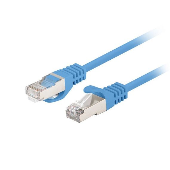 Lanberg PCF6-20CC-0100-B networking cable Blue 1 m Cat6 U/UTP (UTP) | Techbox