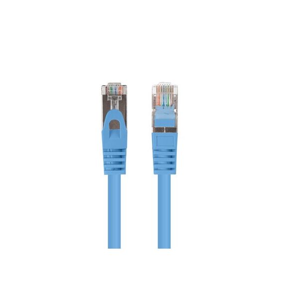 Lanberg PCF6-20CC-0100-B networking cable Blue 1 m Cat6 U/UTP (UTP) | Techbox