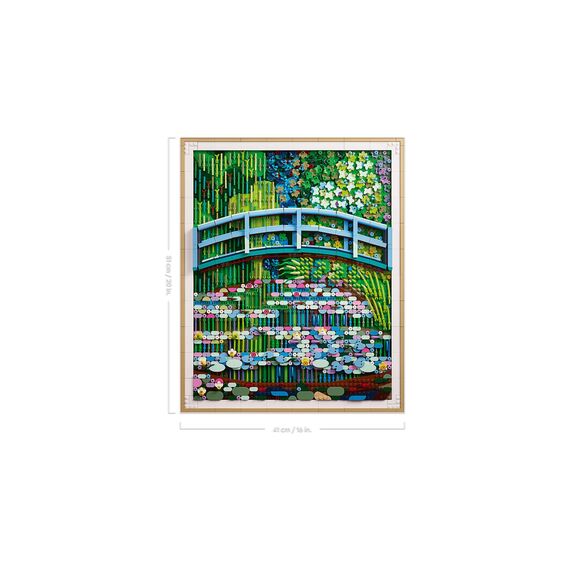 LEGO ART 31220 Claude Monet - Bridge over a Pond of Water Lilies