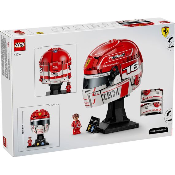 LEGO EDITIONS 43014 Scuderia Ferrari HP Charles Leclerc Helmet