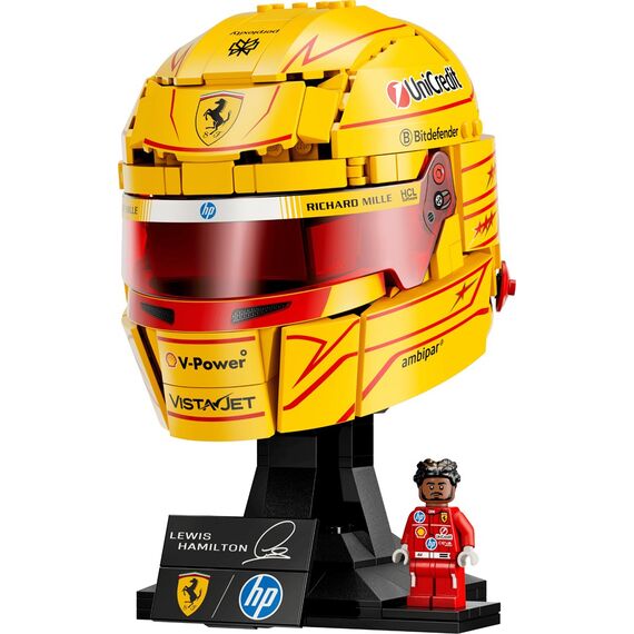 LEGO EDITIONS 43022 Scuderia Ferrari HP Lewis Hamilton Helmet |  Techbox