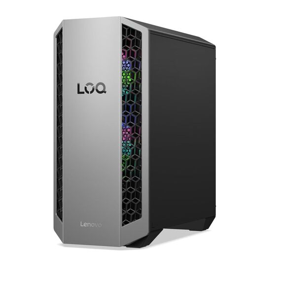 Lenovo LOQ Tower 26ADR10 Ryzen 7 8745HX 32GB DDR5 5200 1TB SSD GeForce RTX 5060 Ti 16GB Windows 11 Luna Grey / Eclipse Black | Techbox